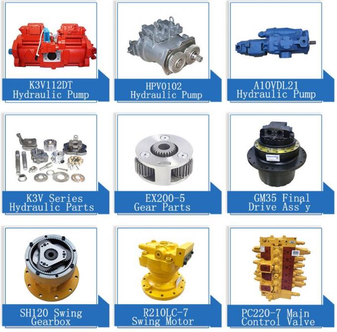 A8V0160 Excavator Hydraulic Pump Parts