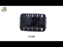 Excavator controller monitor relief valve