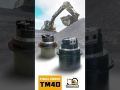 TM40 Excavator Final Drive delivery