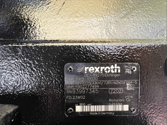 Belparts Excavator R505LVS Main Pump Hydraulic Pump A8V0225LA1KH1 Rexroth R902277494 Piston Pump