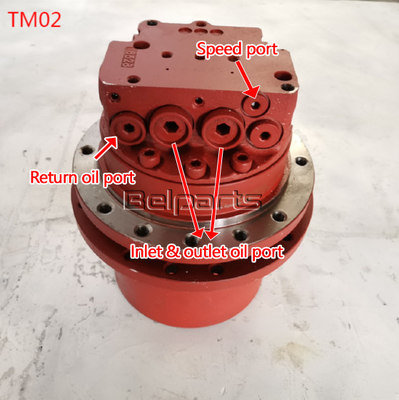 U15-3 KX41.2 KX41.2V KX36.3 K008 Final Drive For Kubota TM01 Travel Motor Assy