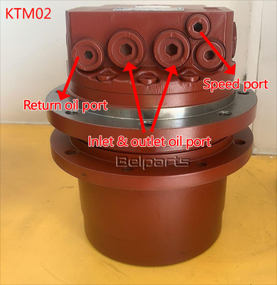 Excavator Parts CX27B CX22B KX61-3 CX27T TB15 PC20 Travel Motor Assy For TM02