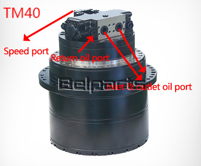 Kobelco Final Drive Assy TM40 EC210 EC240 Travel Motor Assembly For Mini Excavator
