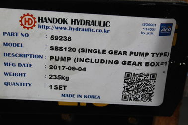 Handok SBS120 Excavator Hydraulic Pump For E323C E323D excavator spare parts