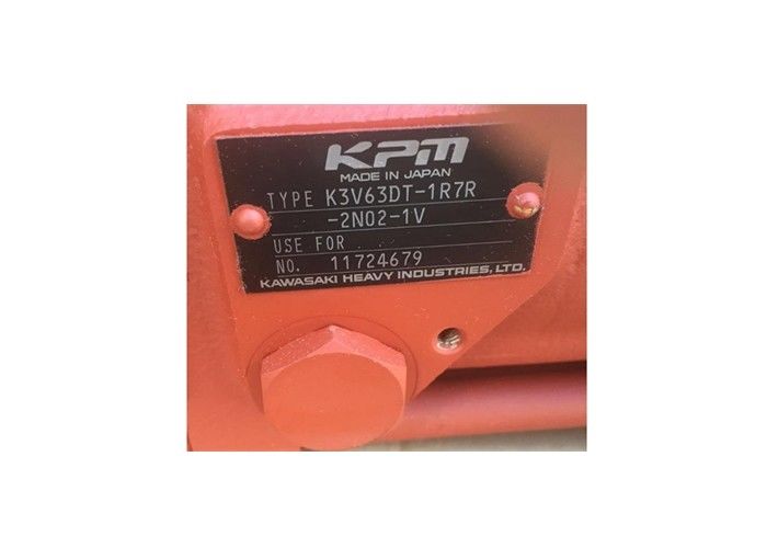K3V63DT -1R7R Excavator Spare Parts High Presssure Red Hydraulic Pump Repair