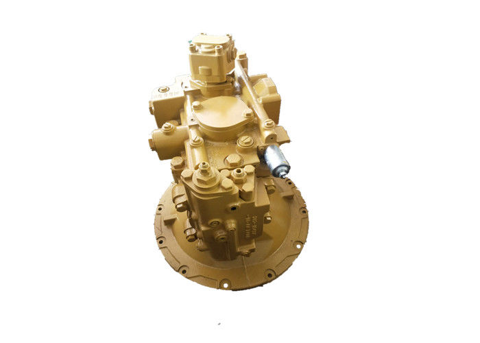 Refurbished  Excavator Hydraulic Pump SBS80 173 / 066 Yellow Color
