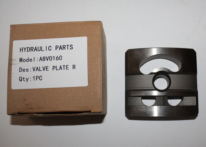 A8V0160 Excavator Pump Parts , Valve Plate R Excavator Parts For Hydraulic Pump