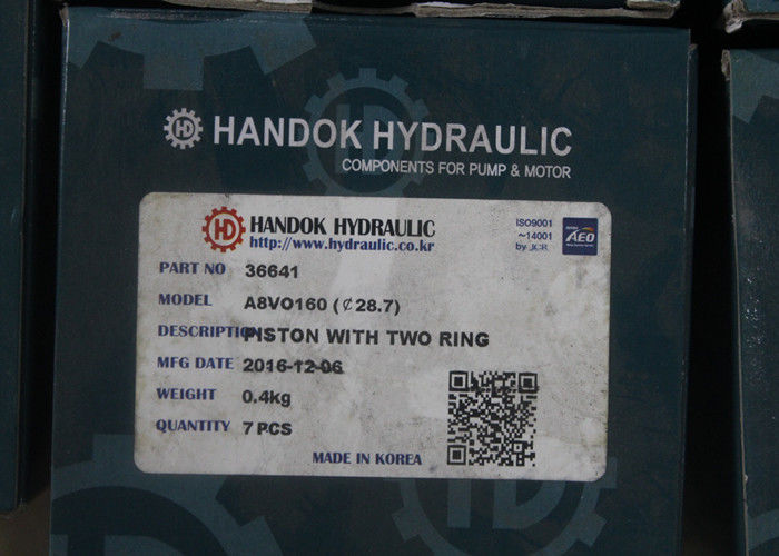 HD880-2 A8VO160 Excavator Piston / 14 Pcs Hydraulic Pump Parts