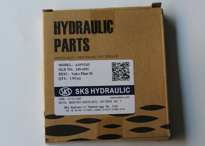 A10VG63 249-4301 Valve Plate Excavator Hydraulic Pump Parts SKS High Strength