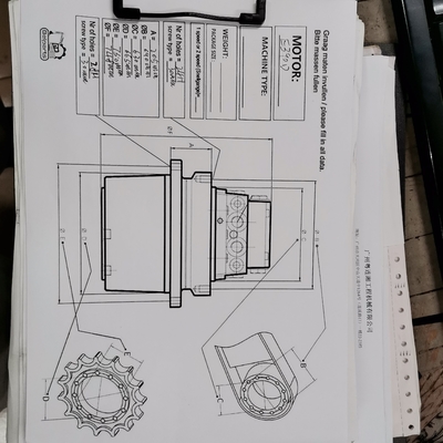 Belparts Excavator Parts Travel Motor Assy E390D 1559198 Final Drive Assembly