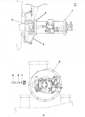 Belparts Excavator Hydraulic Pump Cx130 Main Pump KNJ2742 KNJ2900