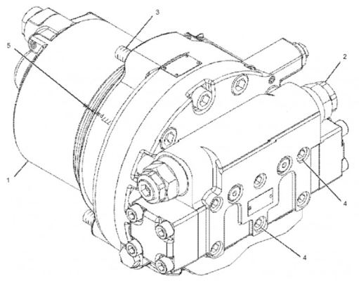 Excavator Travel Motor Assy E325 E329D Final Drive Assy 2042674 199-4521 227-6138 227-6116 267-6796