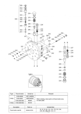 Belparts Excavator R140LC-7 R180LC-7 Final Drive Without Gearbox 31N5-40060 Travel Motor For Hyundai