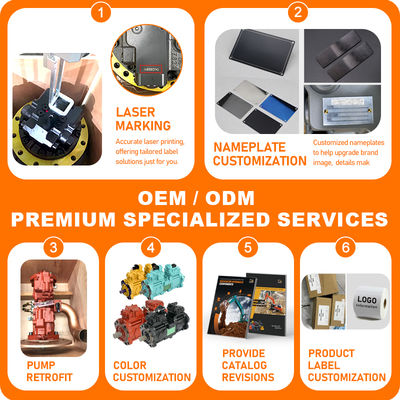 D250E D300E Main Hydraulic pump for Excavator spare parts 118-1143 1181143 Axial Piston pump OEM