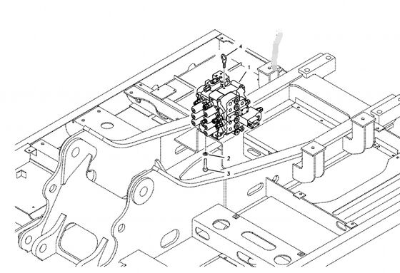 EC210B UX28-86 14512144 Excavator Main Valve Hydraulic Control Valve For Hydraulic Spare Parts Belparts