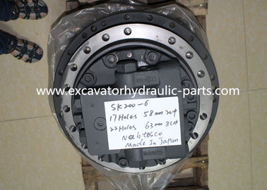 SK200-6 Travel Device Final Drive Assy , SK200-6 Travel Motor For Kobelco Excavator