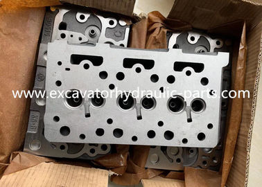 D1402 1402 Complete Excavator Cylinder Head Assembly With Valves Kubota Diesel Engine