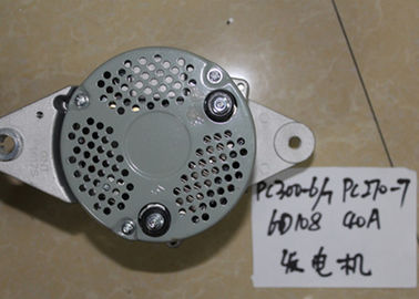 Alternator Excavator Spare Parts 600-821-3350 600-821-8360 For 24V 40A And PC300-6 PC270-7