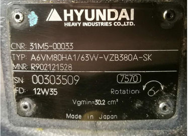 Wheel Excavator Travel Motor For Hyundai R55W-3 R55W-7 31M5-00031