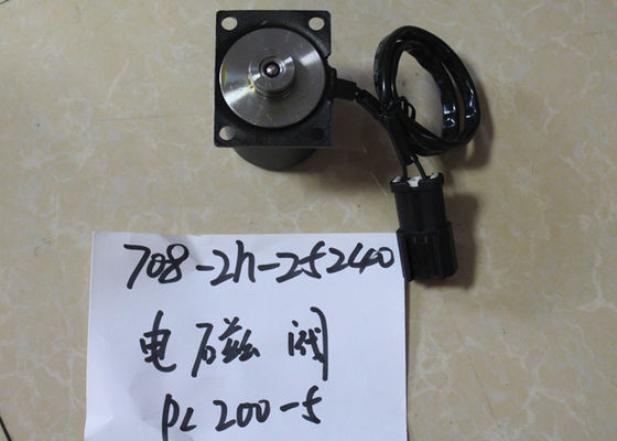 Excavator 708-2H-25240 Pump Solenoid Valve For Komatsu PC200