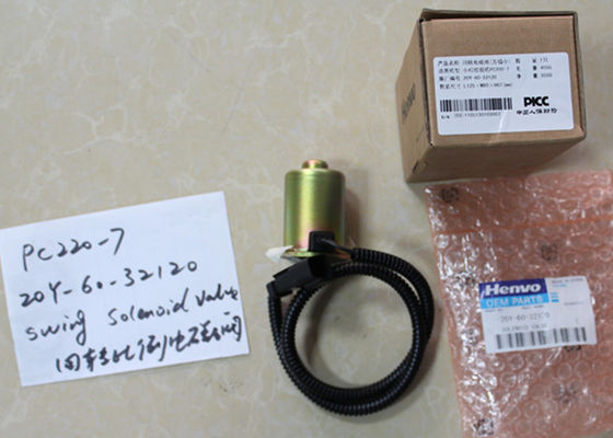 Solenoid Valve 20Y-60-32120 20Y-60-32121 For Komatsu PC200-7 PC220-7 PC300-7