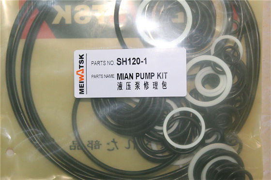 Belparts SH120-1 PSV2-55T Hydraulic Pump Main Pump Seal Kit Hydraulic Spare Parts For Crawler Excavator