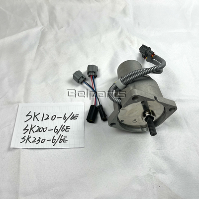 Belparts Excavator Spare Parts SK120-6 SK200-6 Throttle Motor Gas Motor YN20S00002F1 For Kobelco