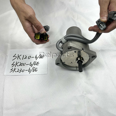 Belparts Excavator Spare Parts SK120-6 SK200-6 Throttle Motor Gas Motor YN20S00002F1 For Kobelco